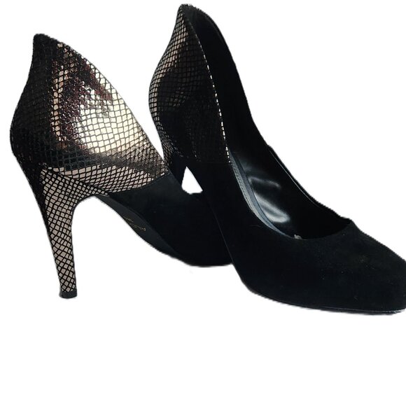 🔥 ALDO black and gold high heel shoes, size 38.5 - Picture 4 of 10